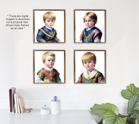 Baby Boys Portraits Sweden Traditional Swedish Clothes 101-104