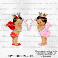 Valentine Cupids Red Pink Angel Wings Gold Crown Bow Arrow Baby Boy Girl MEDIUM
