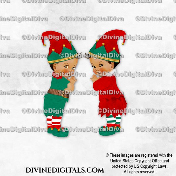 Christmas Elves Hat Stripes Red Green Baby Boy Girl MEDIUM