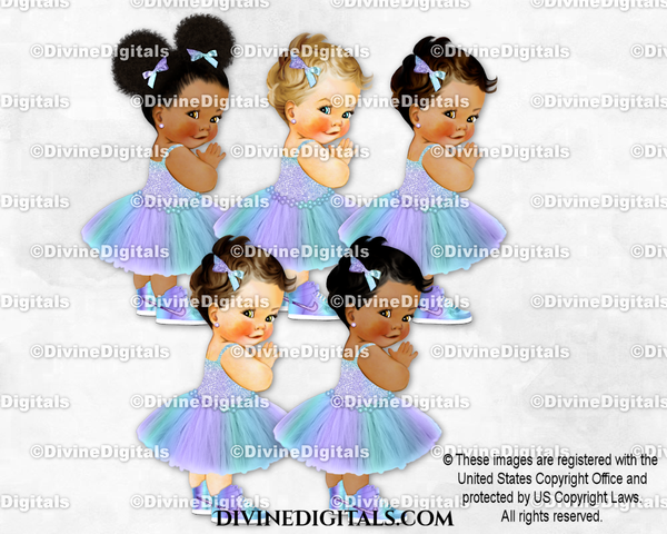 Princess Aqua Lavender Purple Blue Tulle Party Dress Sneakers Baby Girl