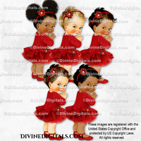 Christmas Red Knit Tutu Dress Headband Poinsettia Flower   Baby Girl