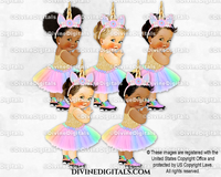 Princess Pastel Unicorn Rainbow Tutu Gold Sneakers Baby Girl